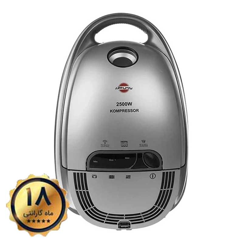 جاروبرقی 2500 وات پارس خزر مدل KOMPRESSOR VC-2500W